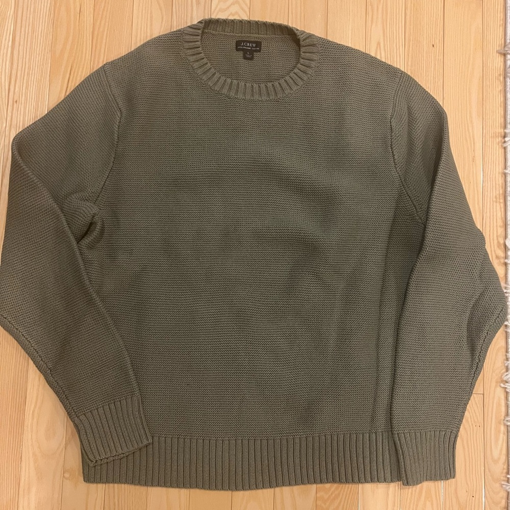 J. Crew Men's Sage Crewneck Sweater